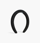 The Alice Headband - Black Moire