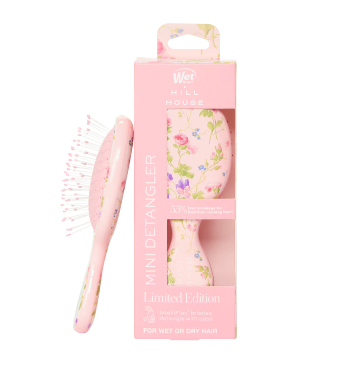 The Hill House x Wet Brush Mini Brush - Pink Floral