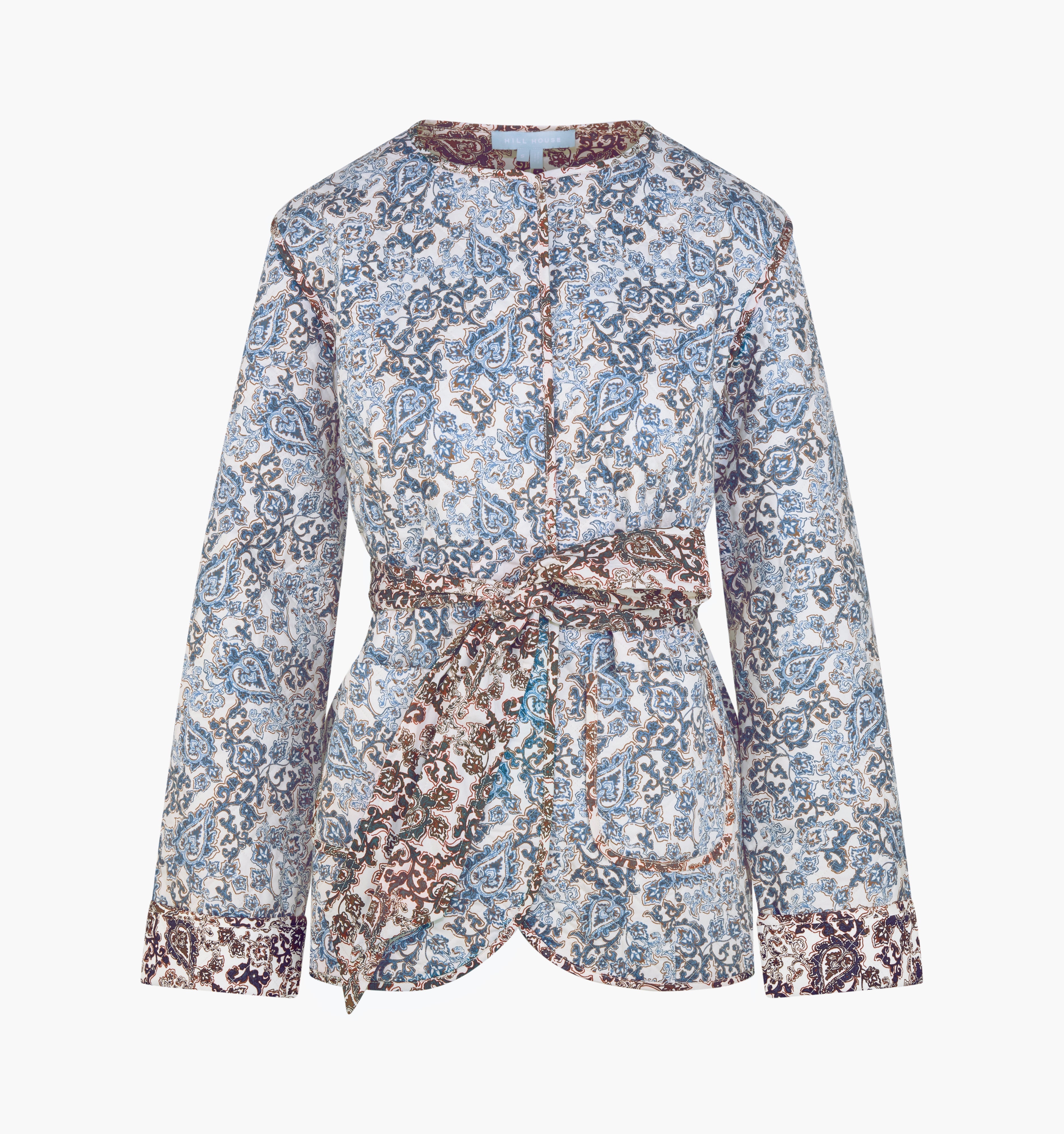 The Aspen Jacket -  Chedworth Paisley Blue