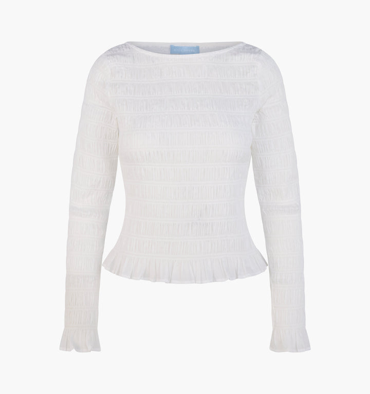 The Lexi Nap Top -  Antique White