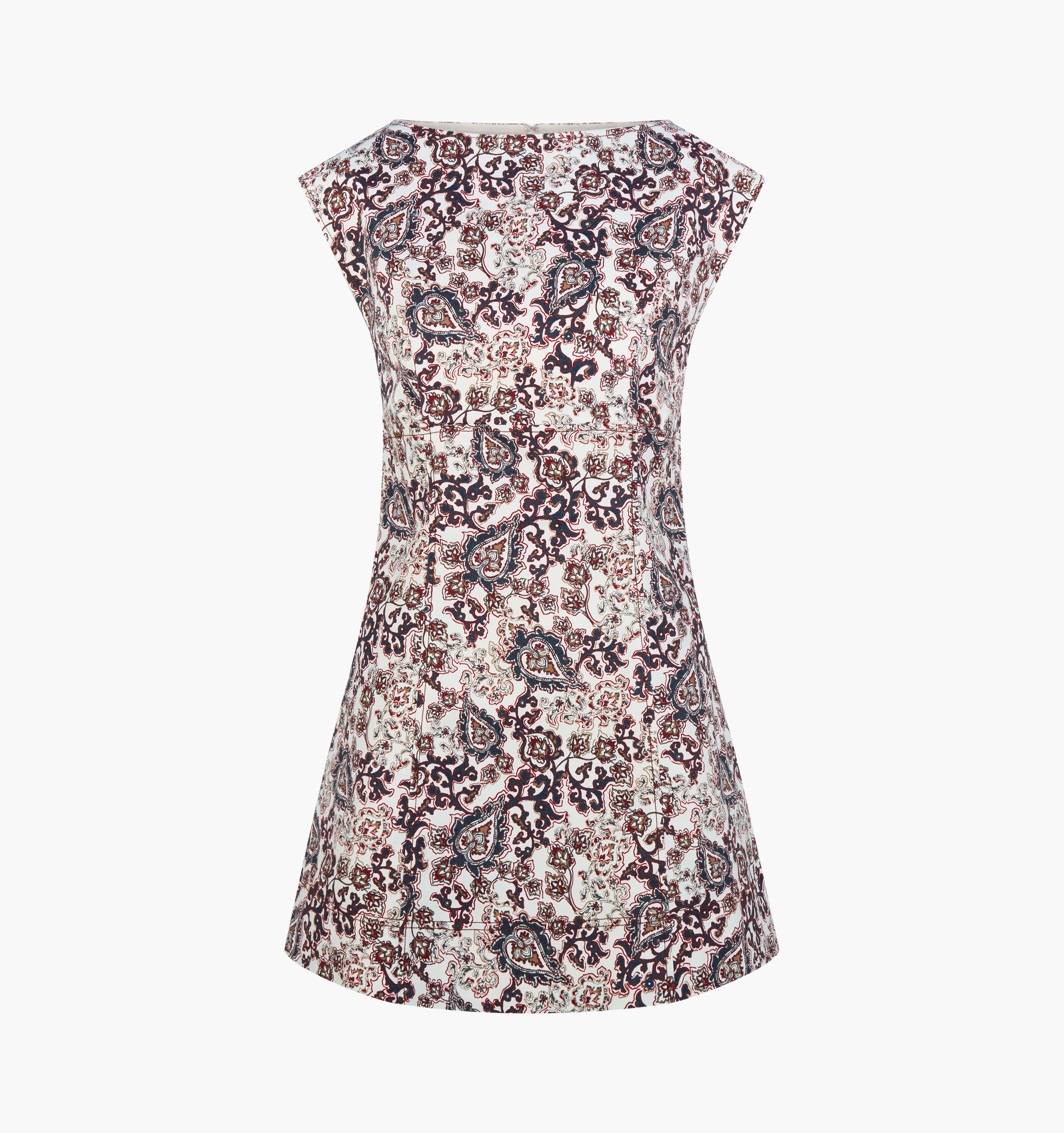 The Rhiannon Dress -  Chedworth Paisley Brown