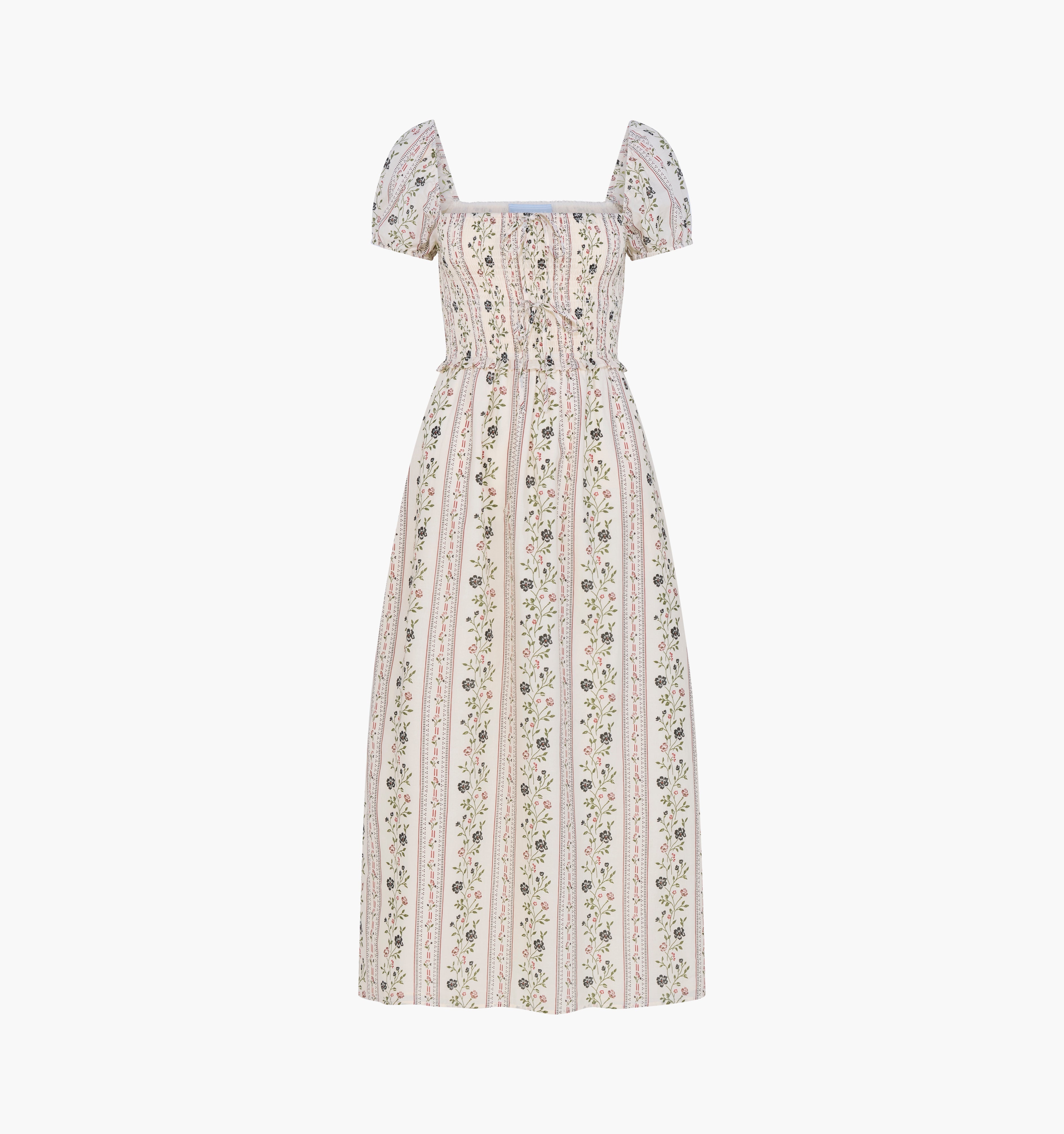 The Aster Nap Dress -  Kelmscott Ribbon Stripe