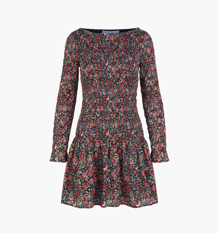 The Dalia Mini Nap Dress -  Jacobean Sprig