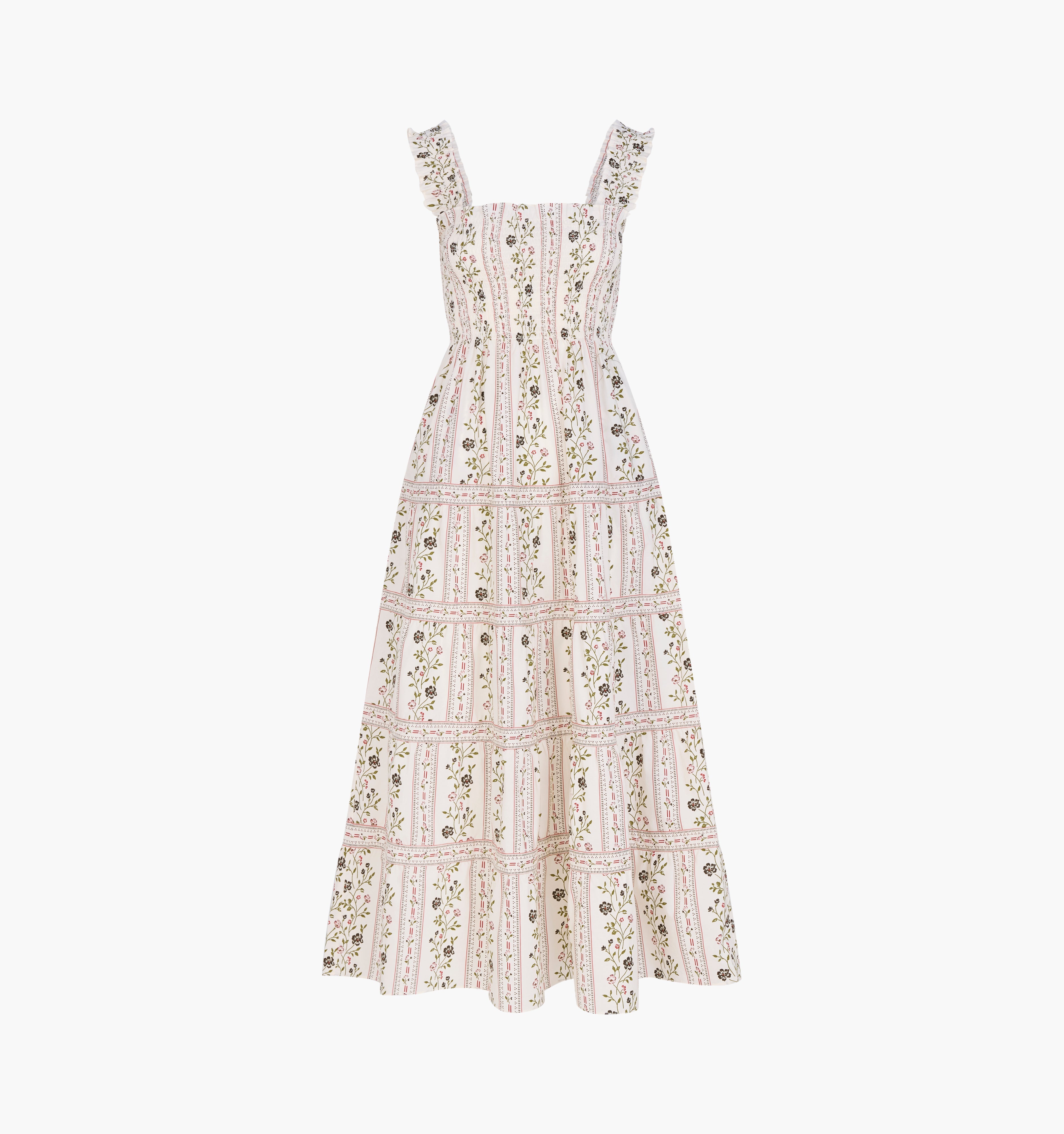 The Goldie Nap Dress -  Kelmscott Ribbon Stripe