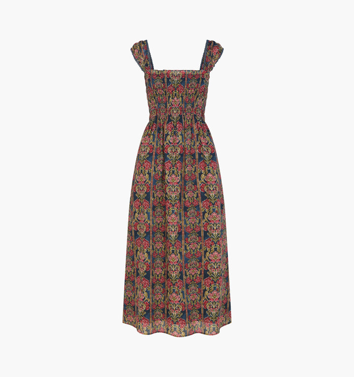 The Harper Nap Dress -  Stowell Medallion Stripe