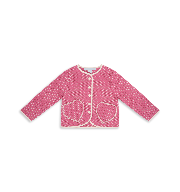 The Tiny McNally Jacket -  Poppy Half Drop Rose