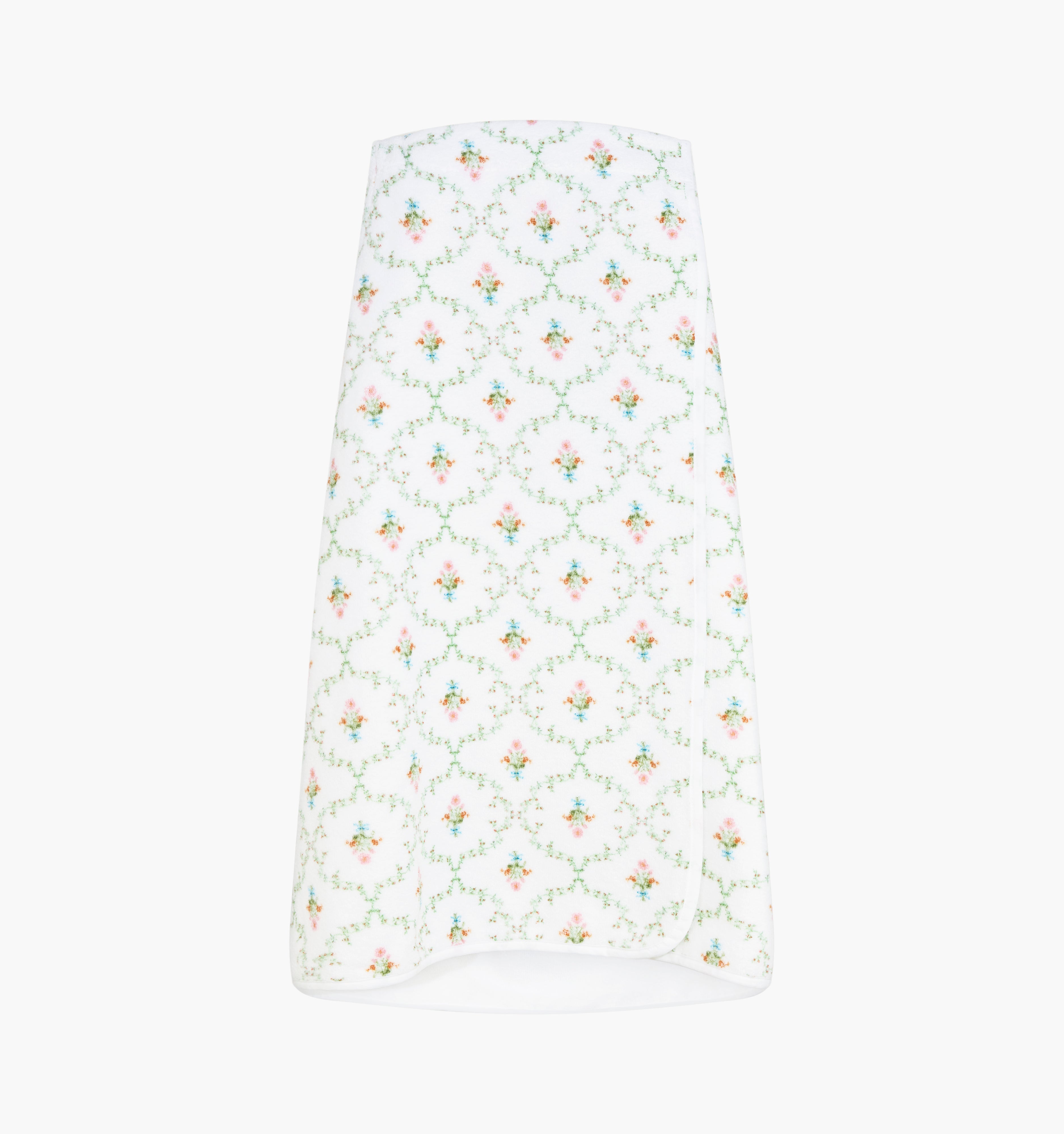 The Towel Wrap - Pastel Trellis
