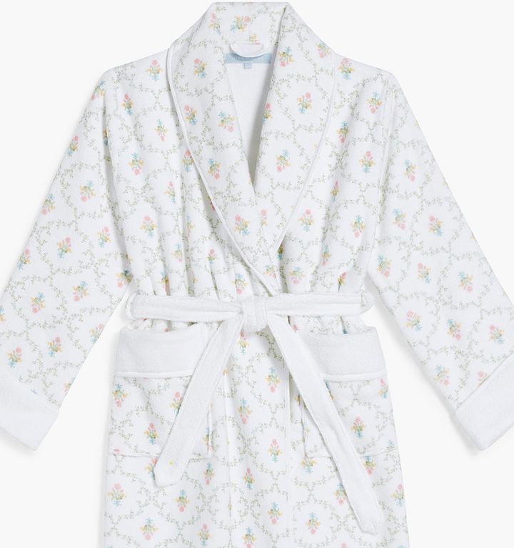 The Hotel Robe - Pastel Trellis