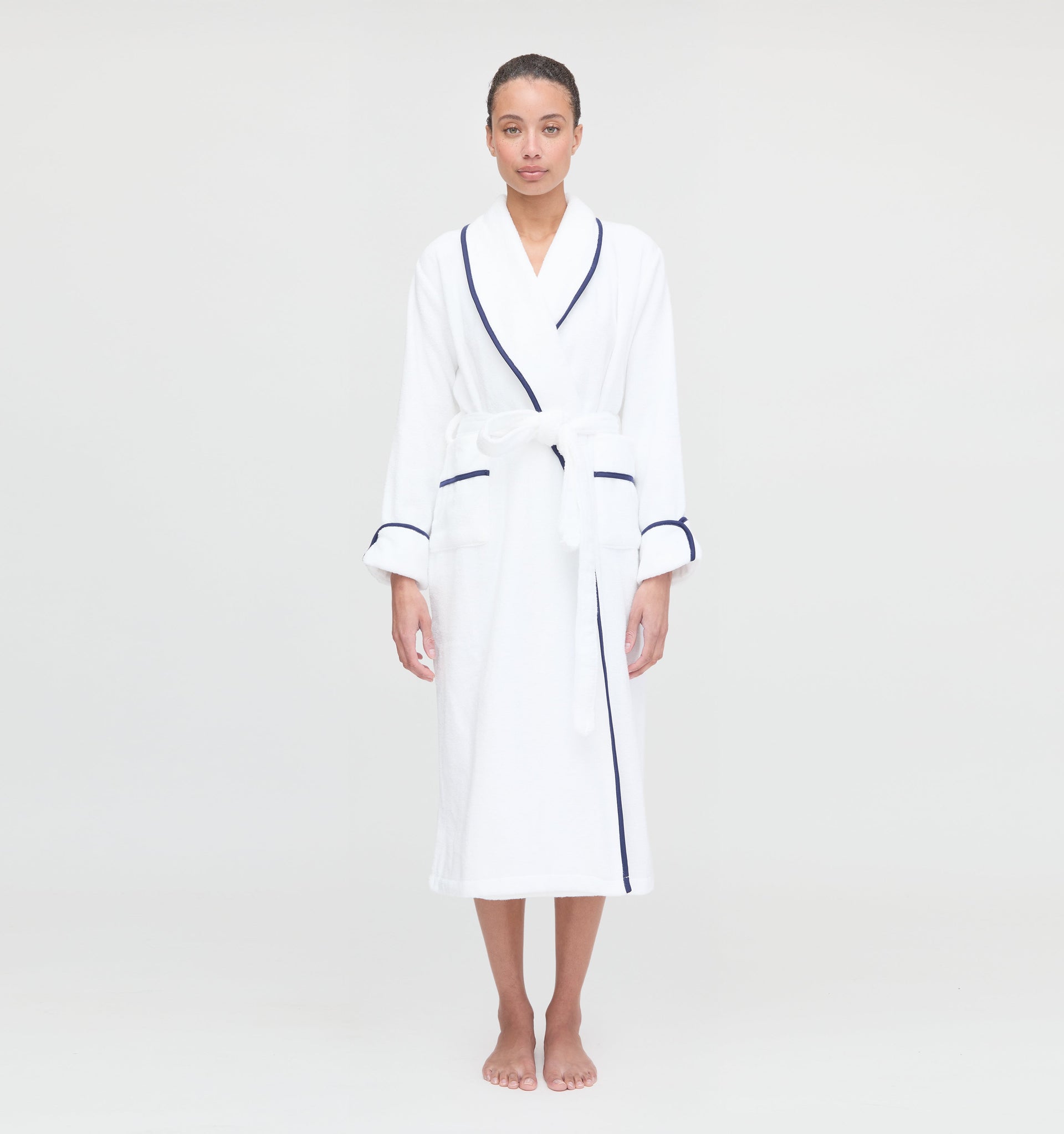 The Hotel Robe - Navy