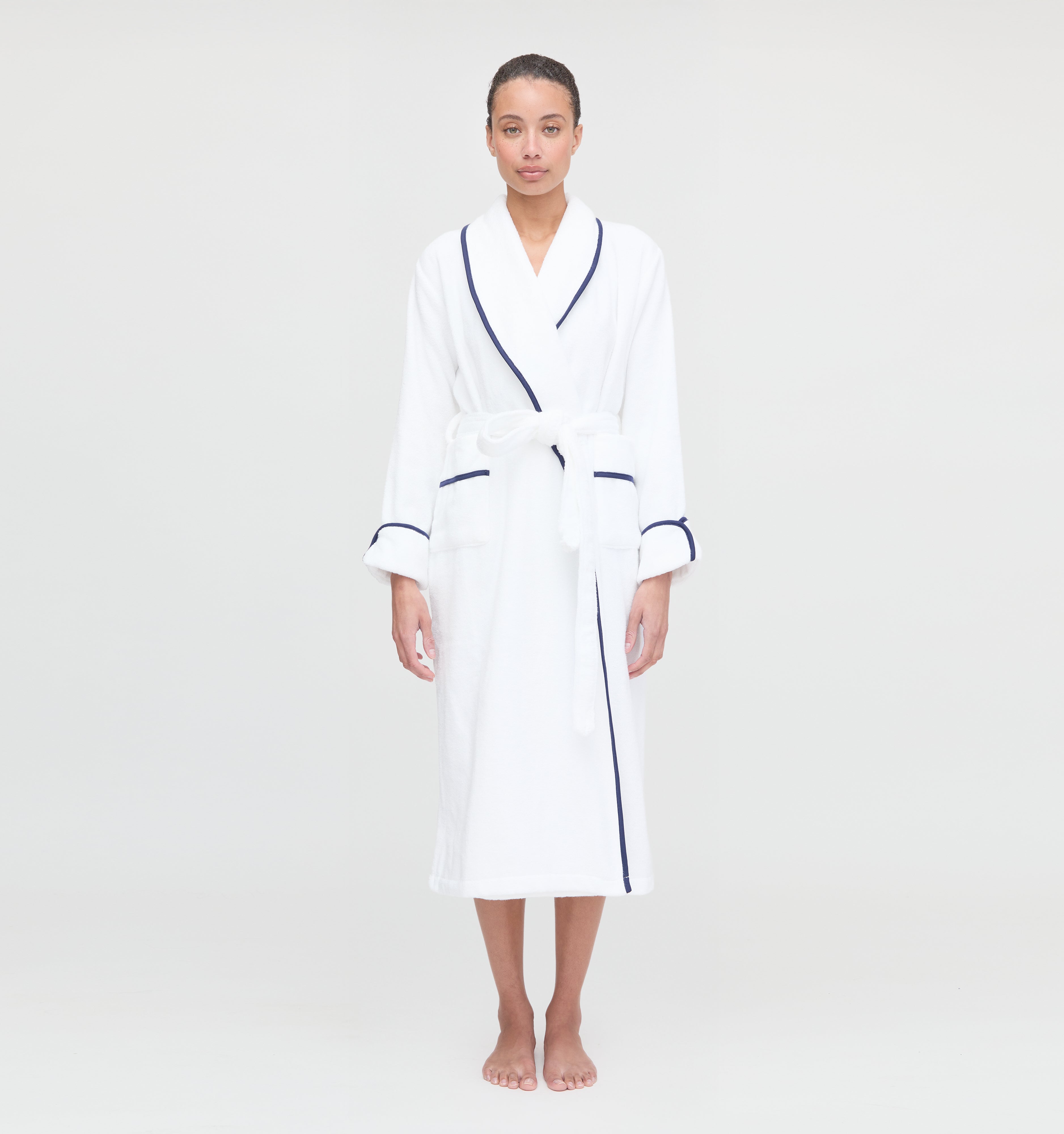 The Hotel Robe - Navy