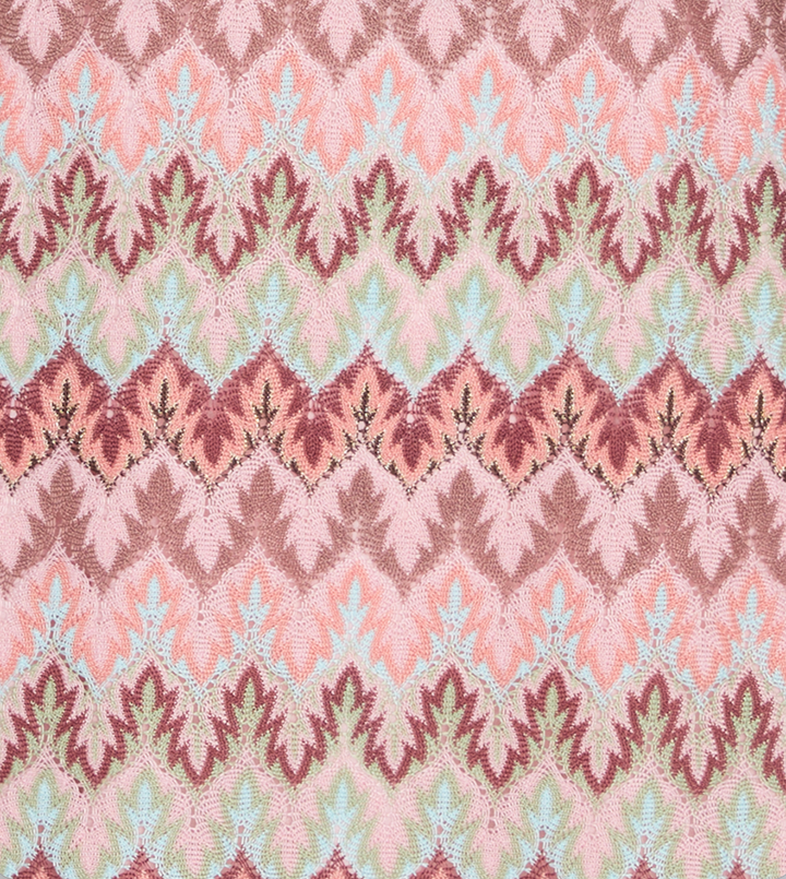 The Zoey Maxi Skirt - Pink Multi Smooth Shimmer Knit