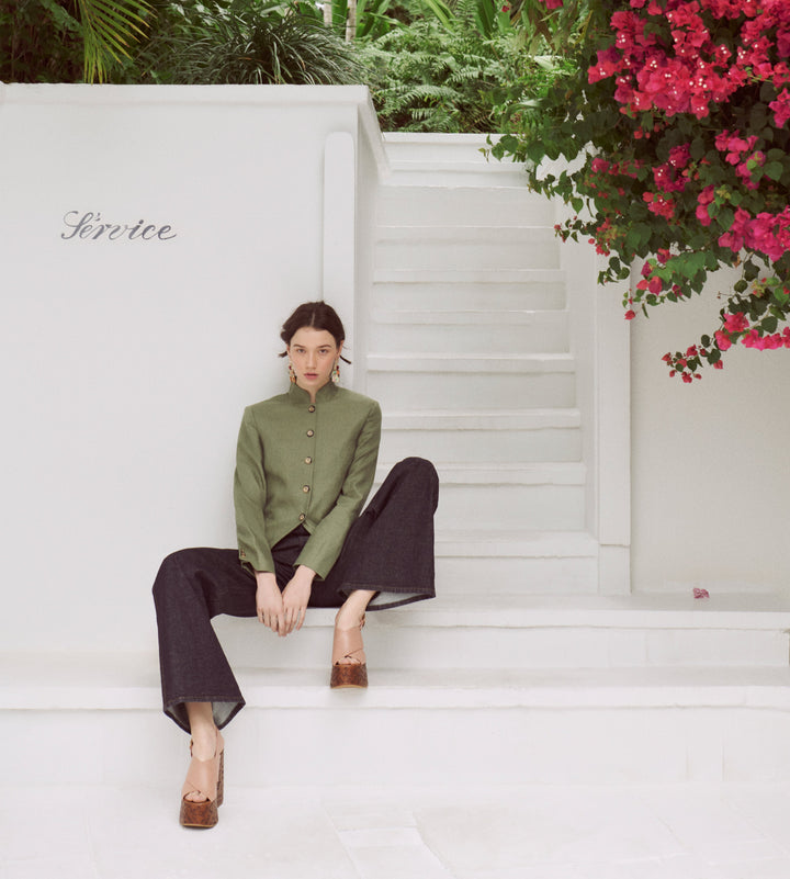 The Valerie Jacket - Olive