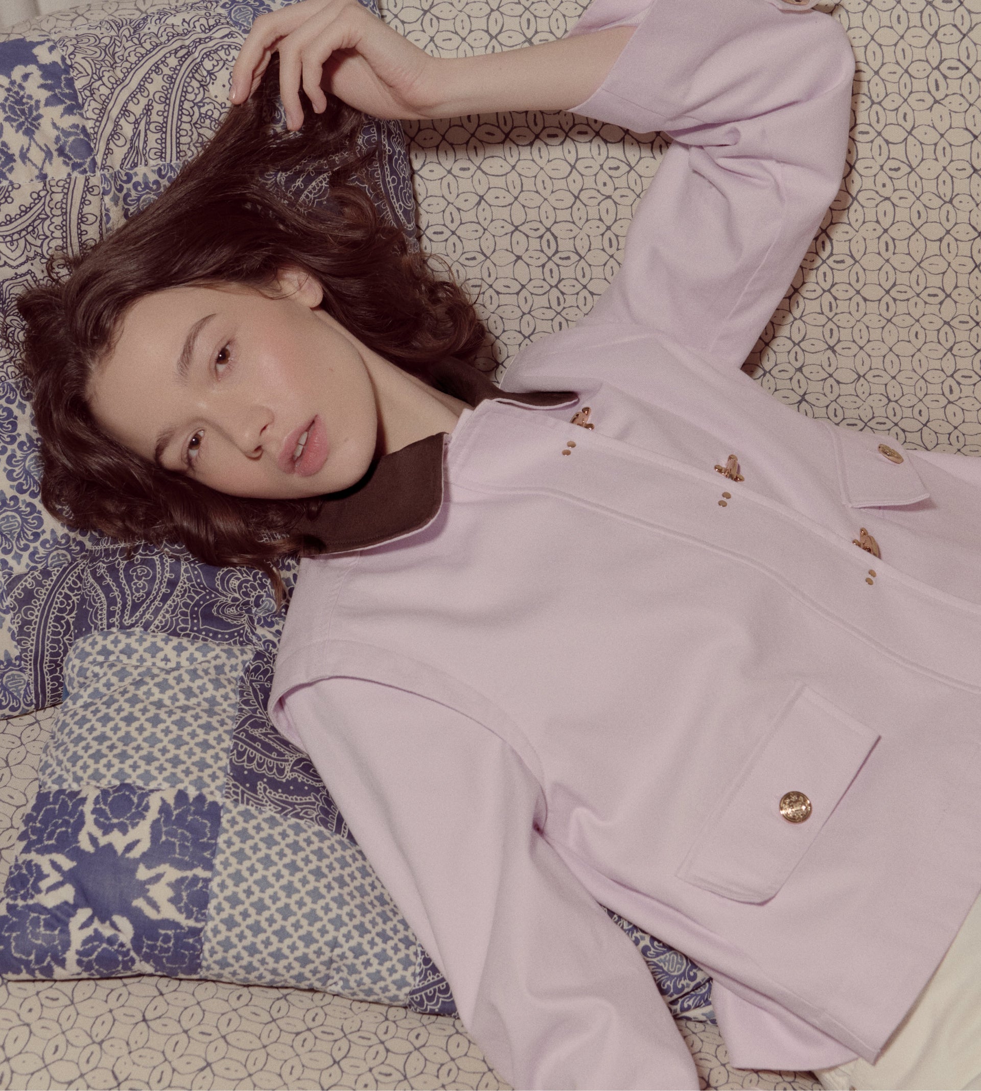 The Clarisse Jacket - Light Pink