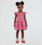The Tiny Ellie Nap Dress -  Poppy Half Drop Rose