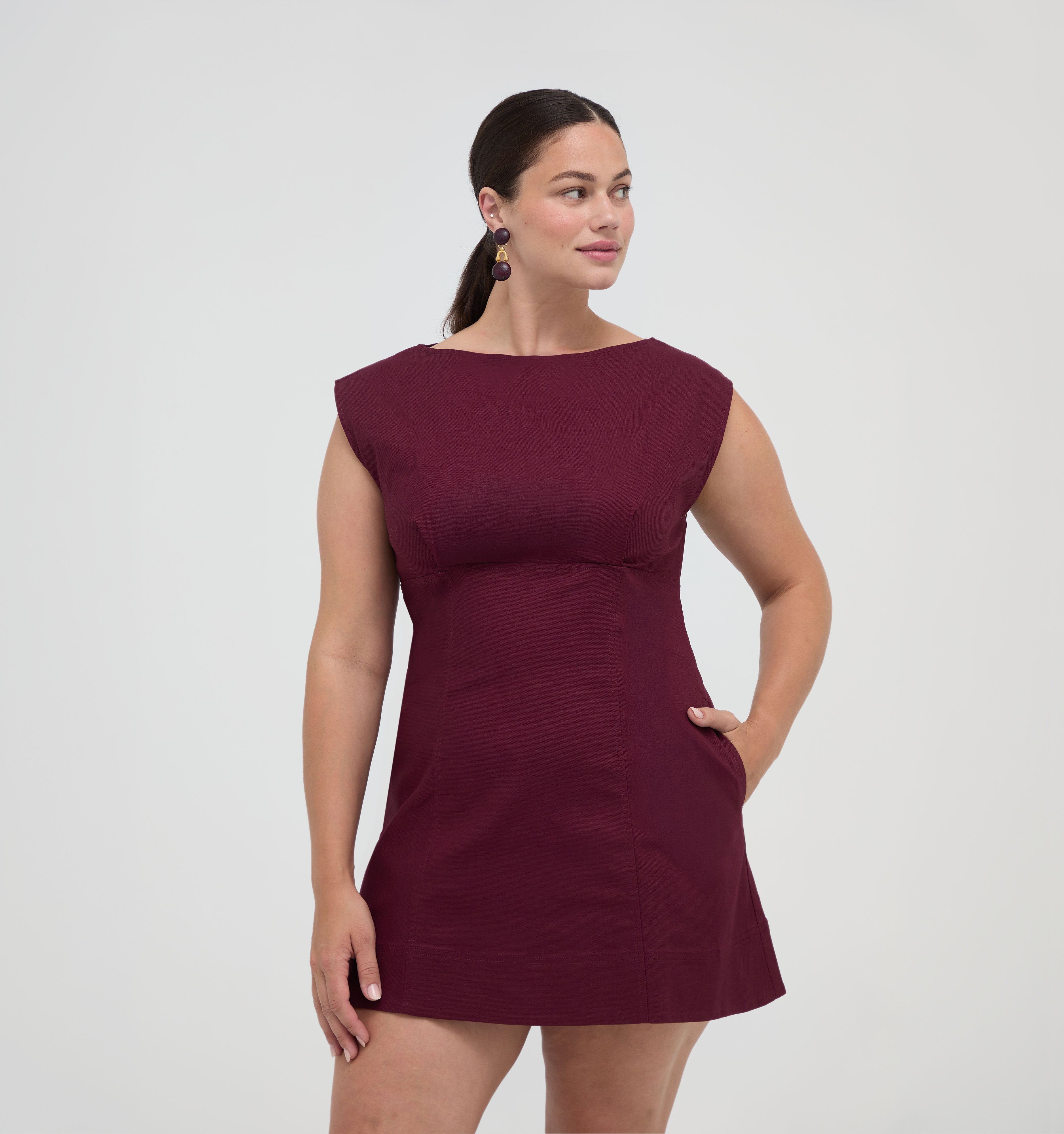 The Rhiannon Dress -  Mulberry