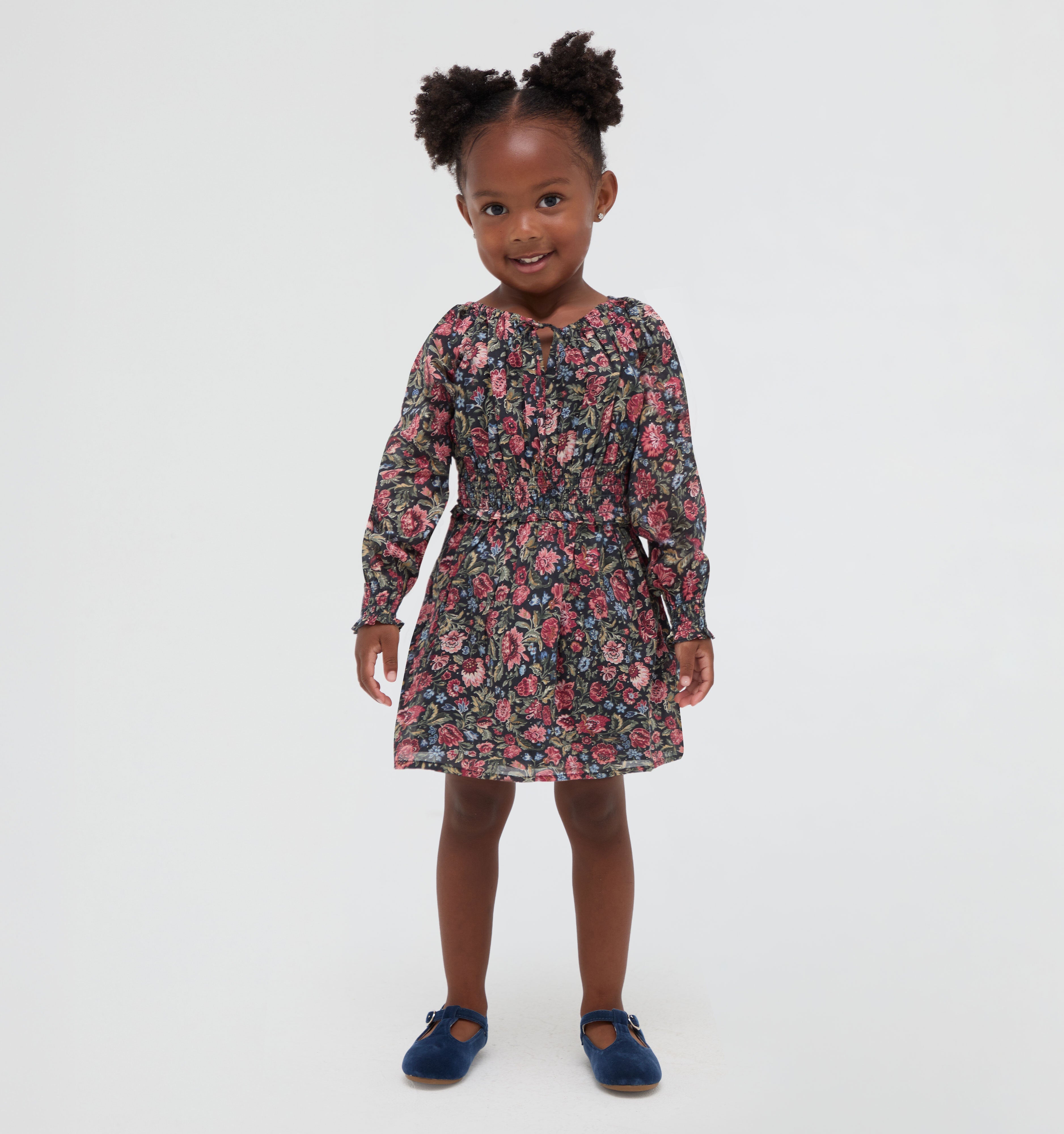 The Tiny Gretta Dress -  Jacobean Sprig