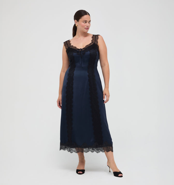 The Winsome Dress - Midnight Navy