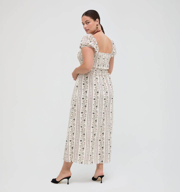 The Aster Nap Dress -  Kelmscott Ribbon Stripe