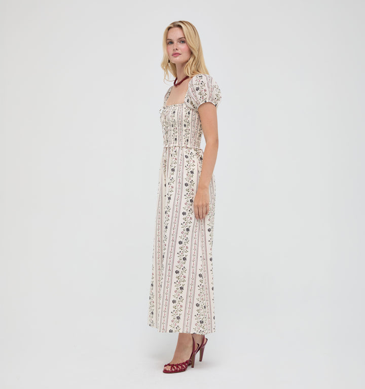 The Aster Nap Dress -  Kelmscott Ribbon Stripe
