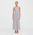 The Azalea Maxi Nap Dress - Chocolate Gingham