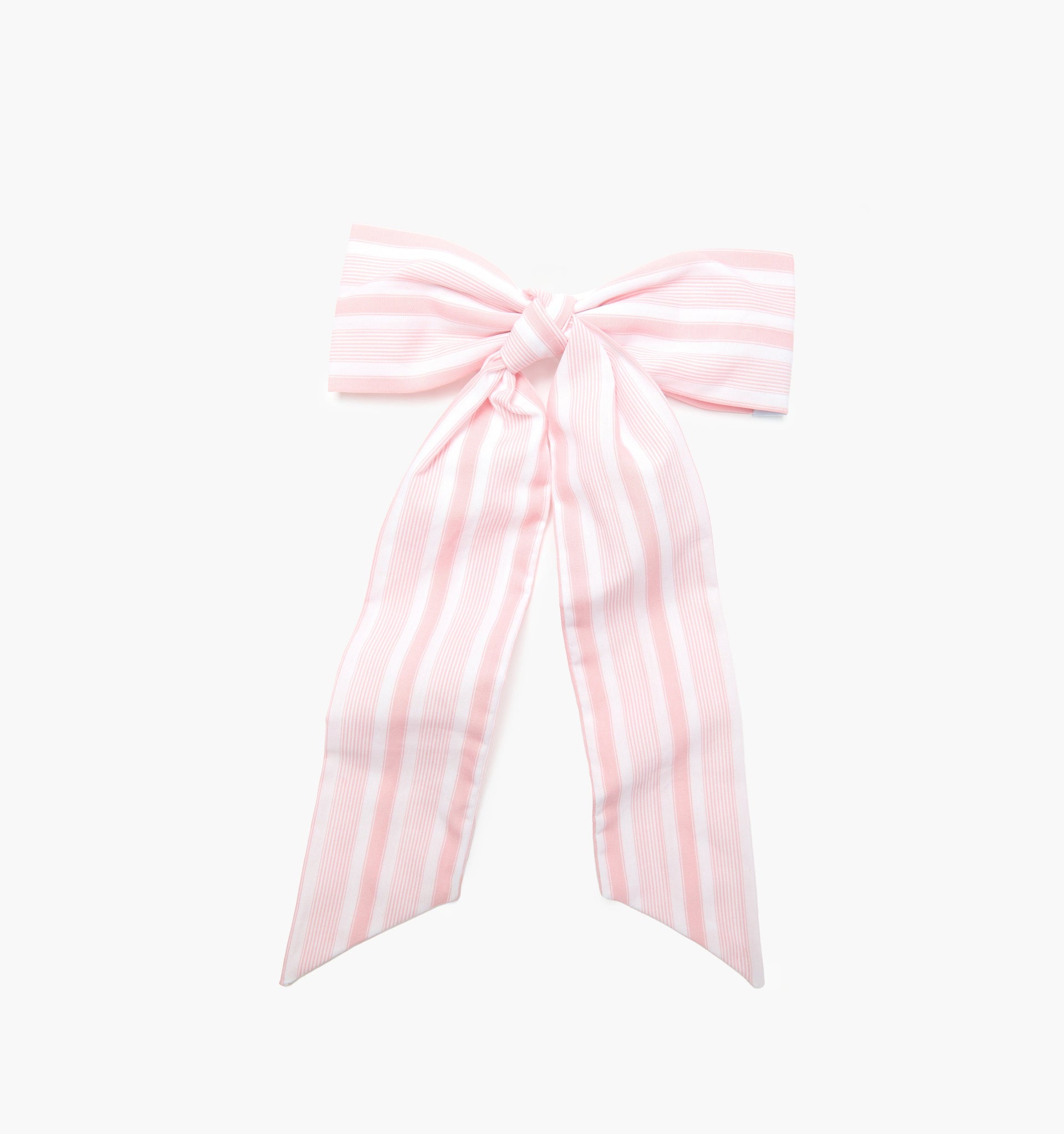 The Belle Bow - Pink Variegated Stripe