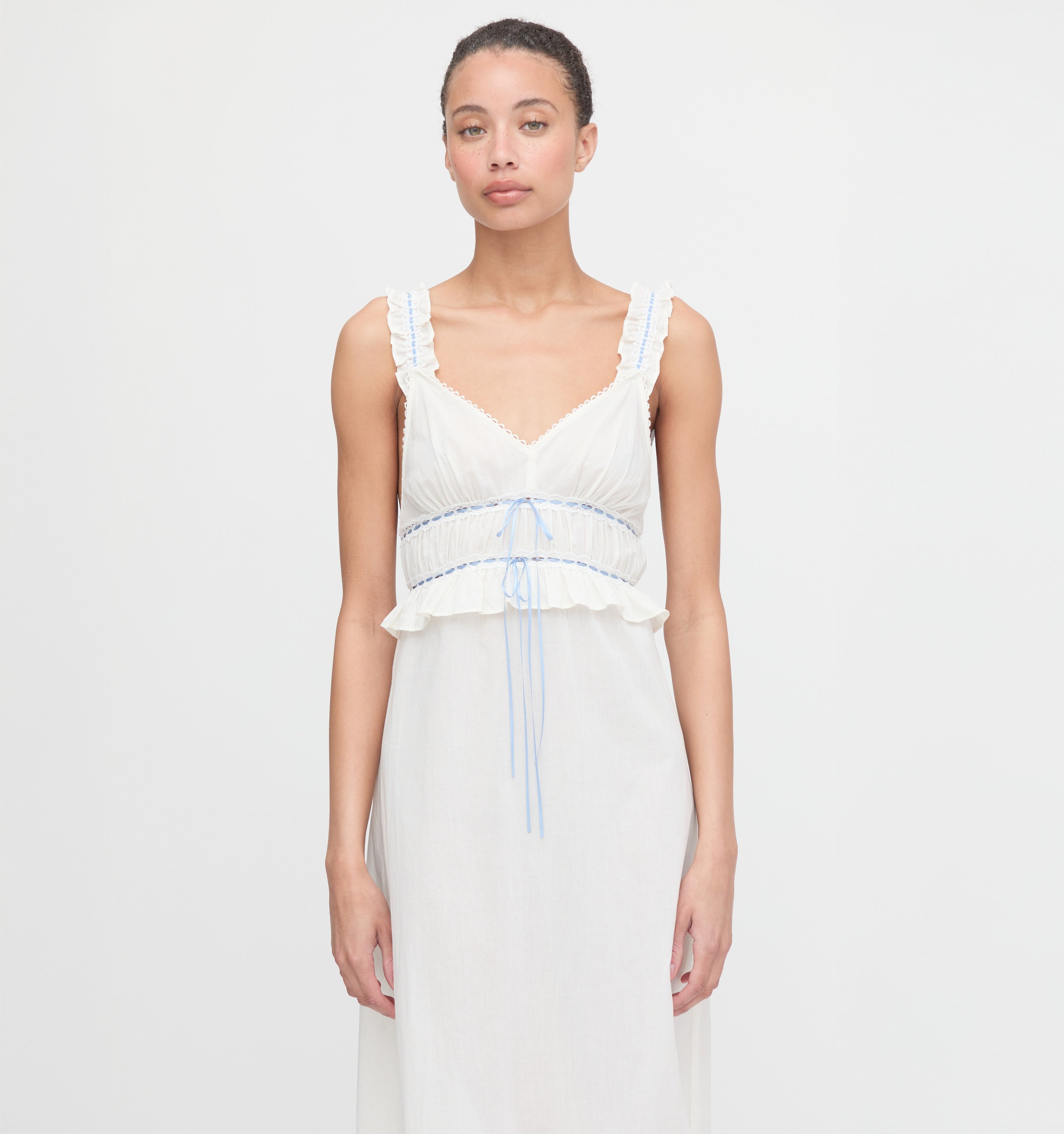 The Bonnie Nightgown - Soft Ivory