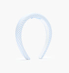The Cleo Headband - Blue/White Stripe