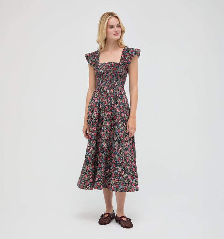 The Ellie Nap Dress -  Jacobean Sprig
