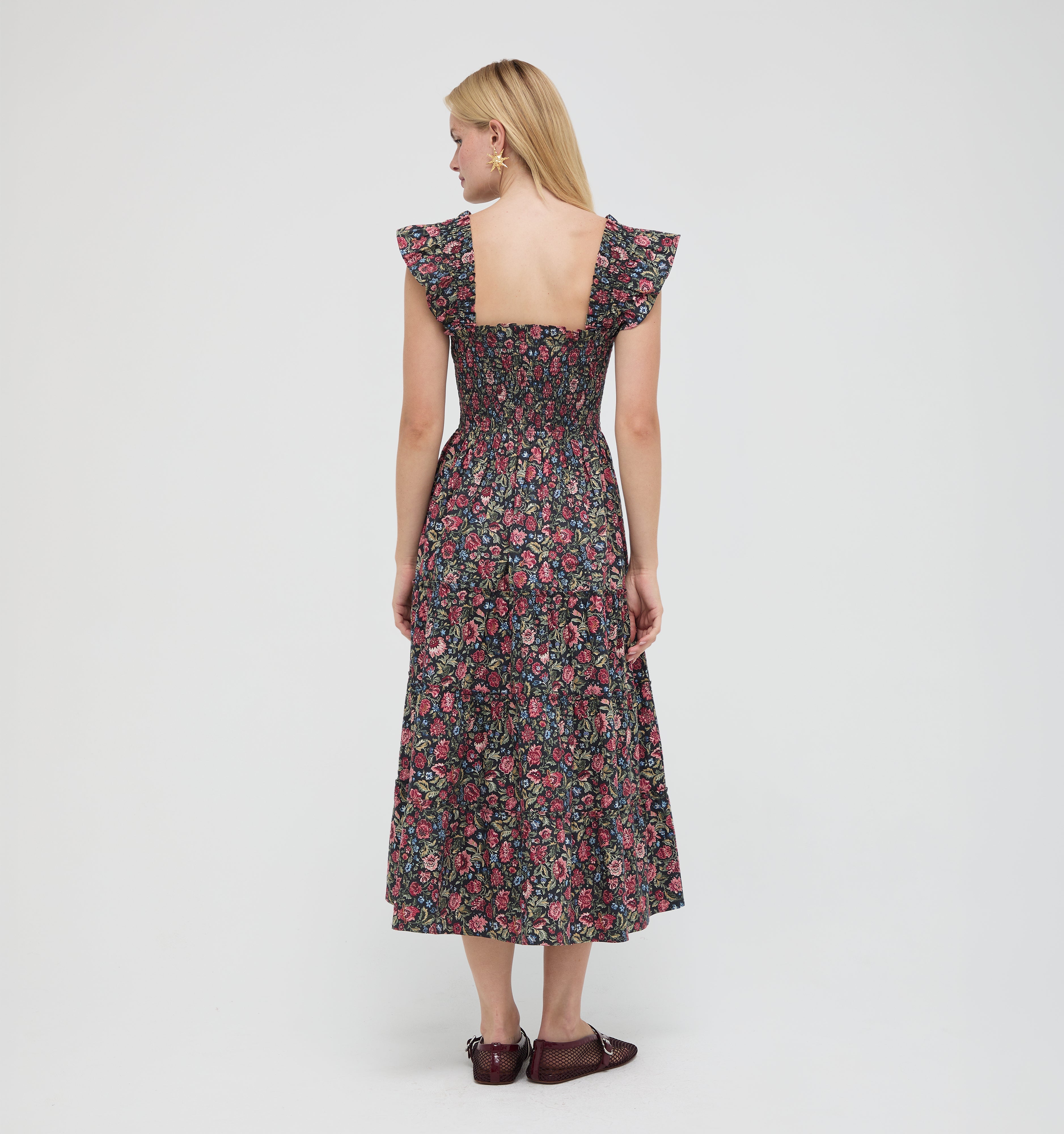 The Ellie Nap Dress -  Jacobean Sprig