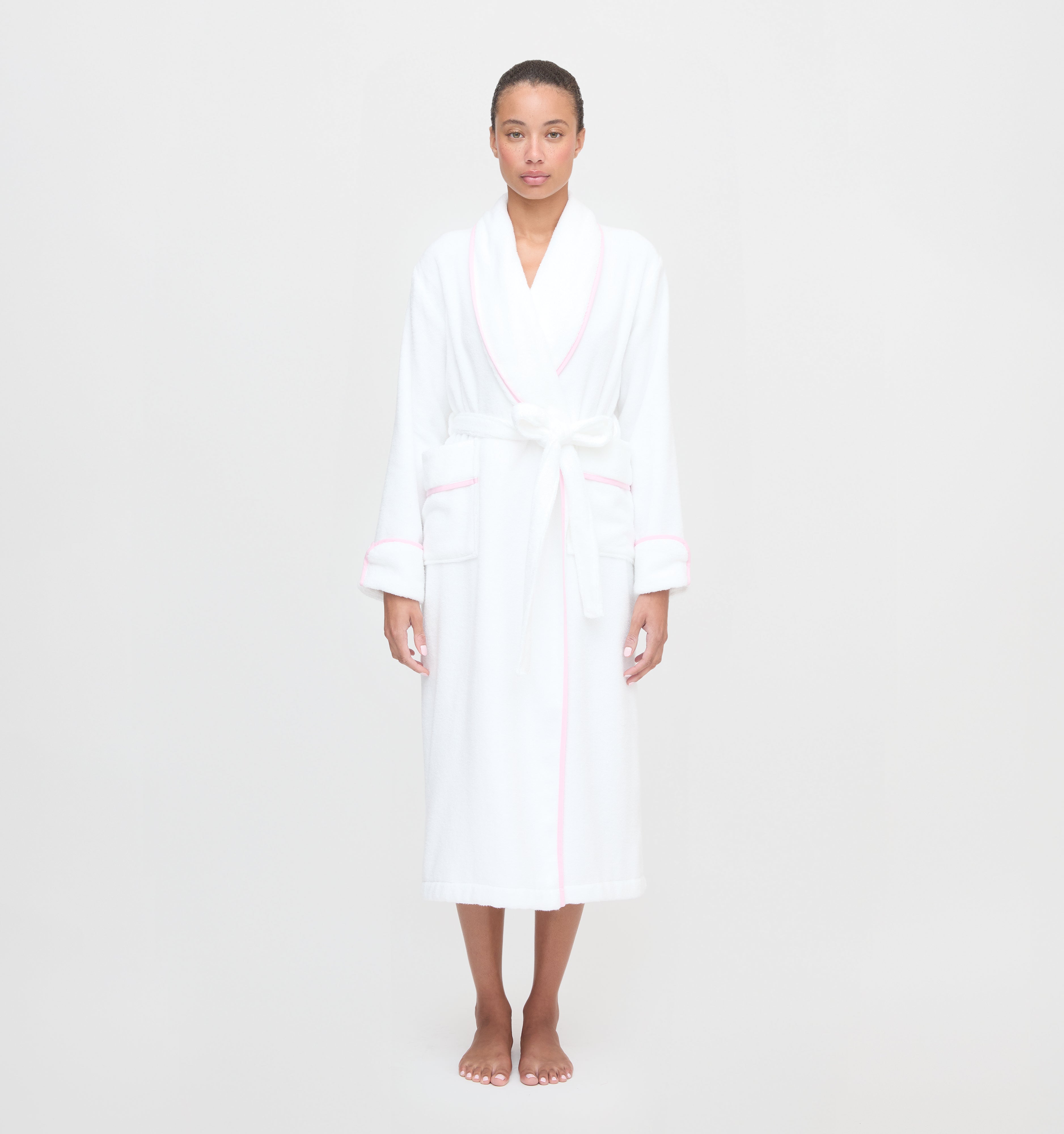 The Hotel Robe - Light Pink
