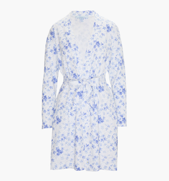 The Ivory Robe - Blue Sweet Peas