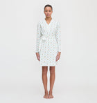The Ivory Robe - Pastel Trellis