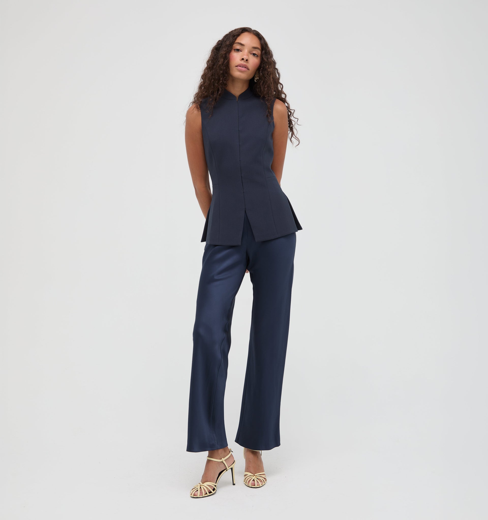 The Katrina Top -  Midnight Navy