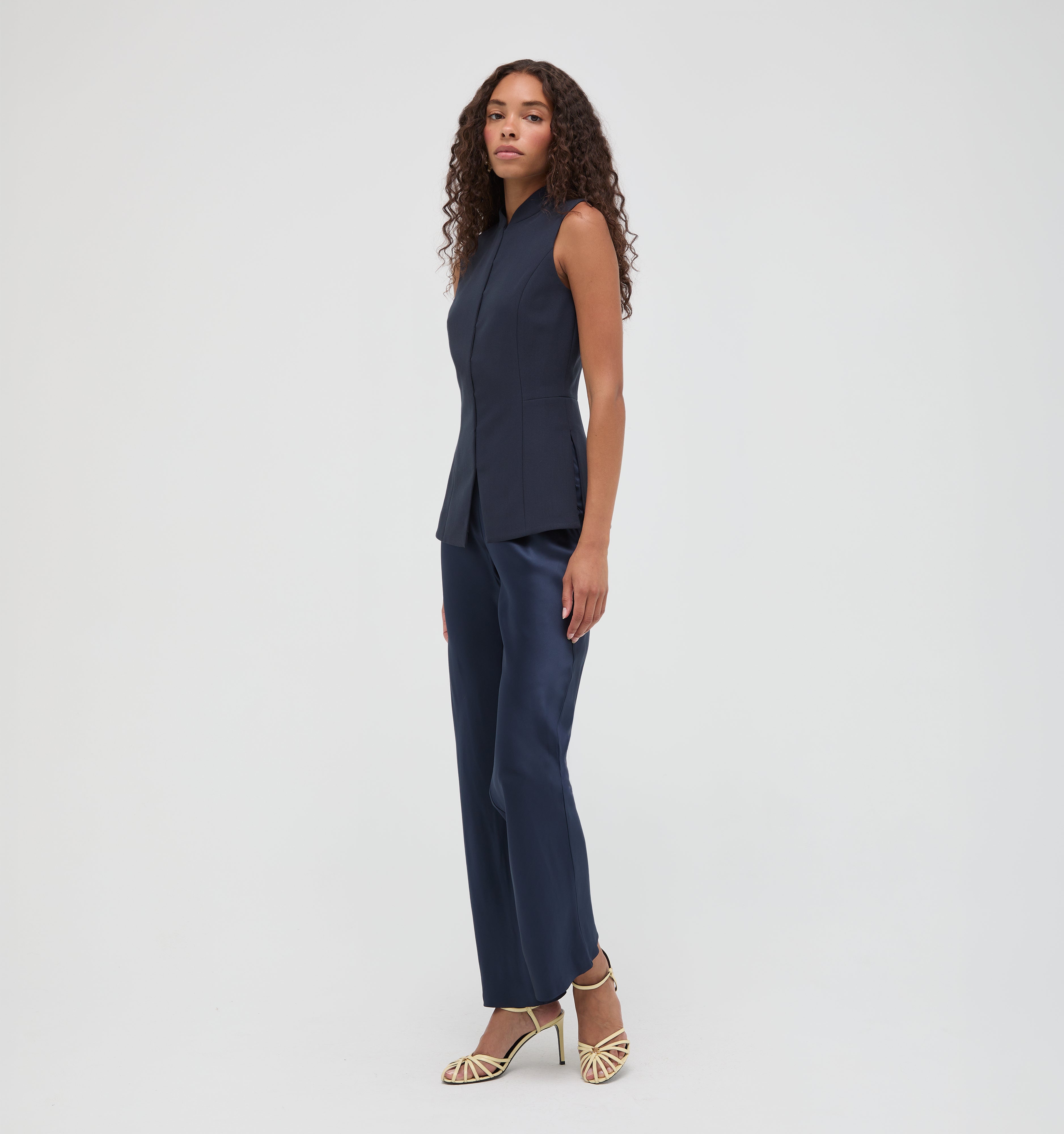 The Katrina Top -  Midnight Navy