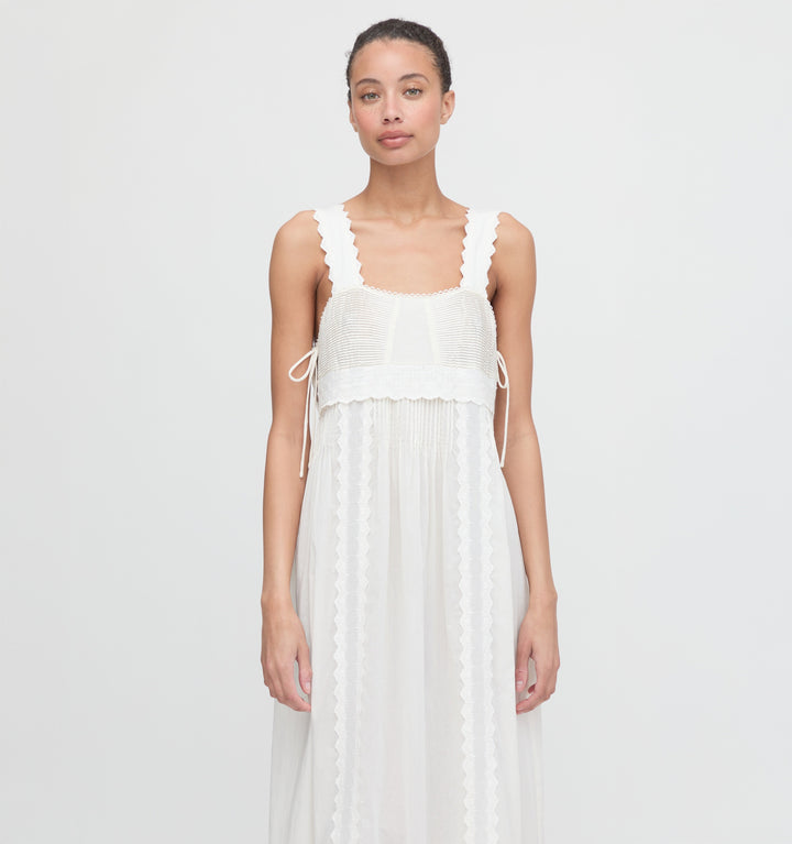The Lux Nightgown - Soft Ivory