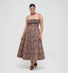 The Maisie Dress -  Stowell Medallion Stripe