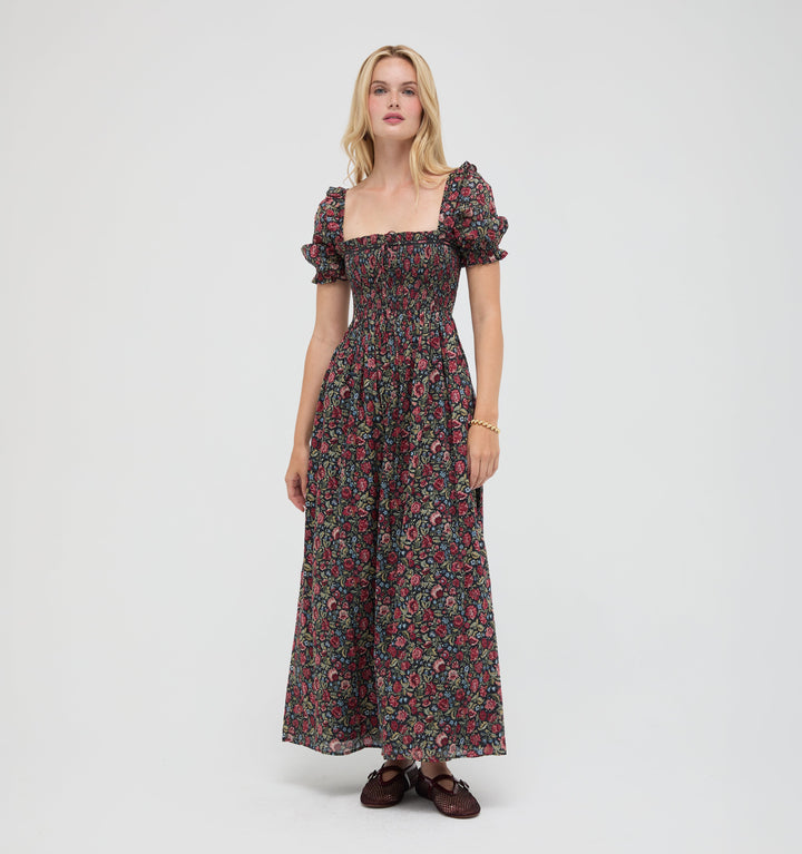 The Scarlett Nap Dress -  Jacobean Sprig