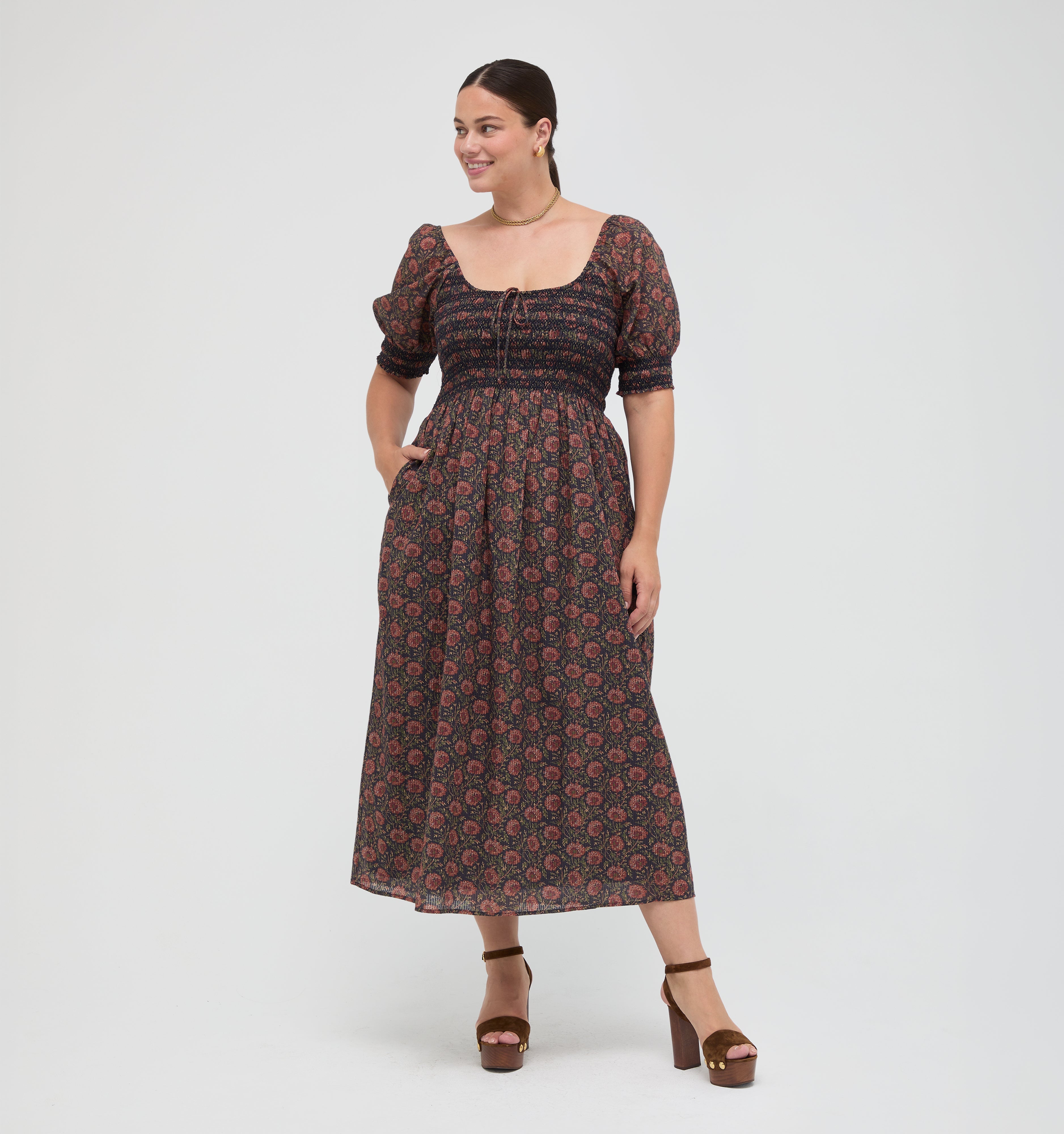 The Madeline Nap Dress -  Thornfield Tapestry