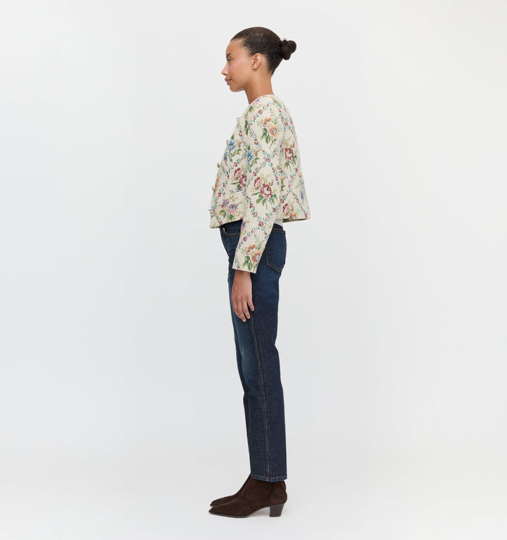 The Virginia Jacket - Tapestry Trellis Brocade
