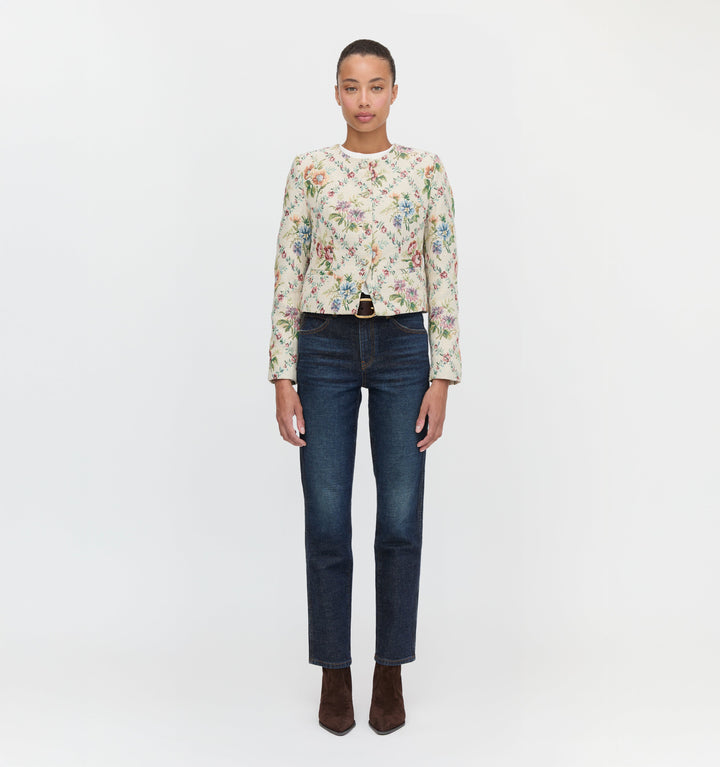 The Virginia Jacket - Tapestry Trellis Brocade
