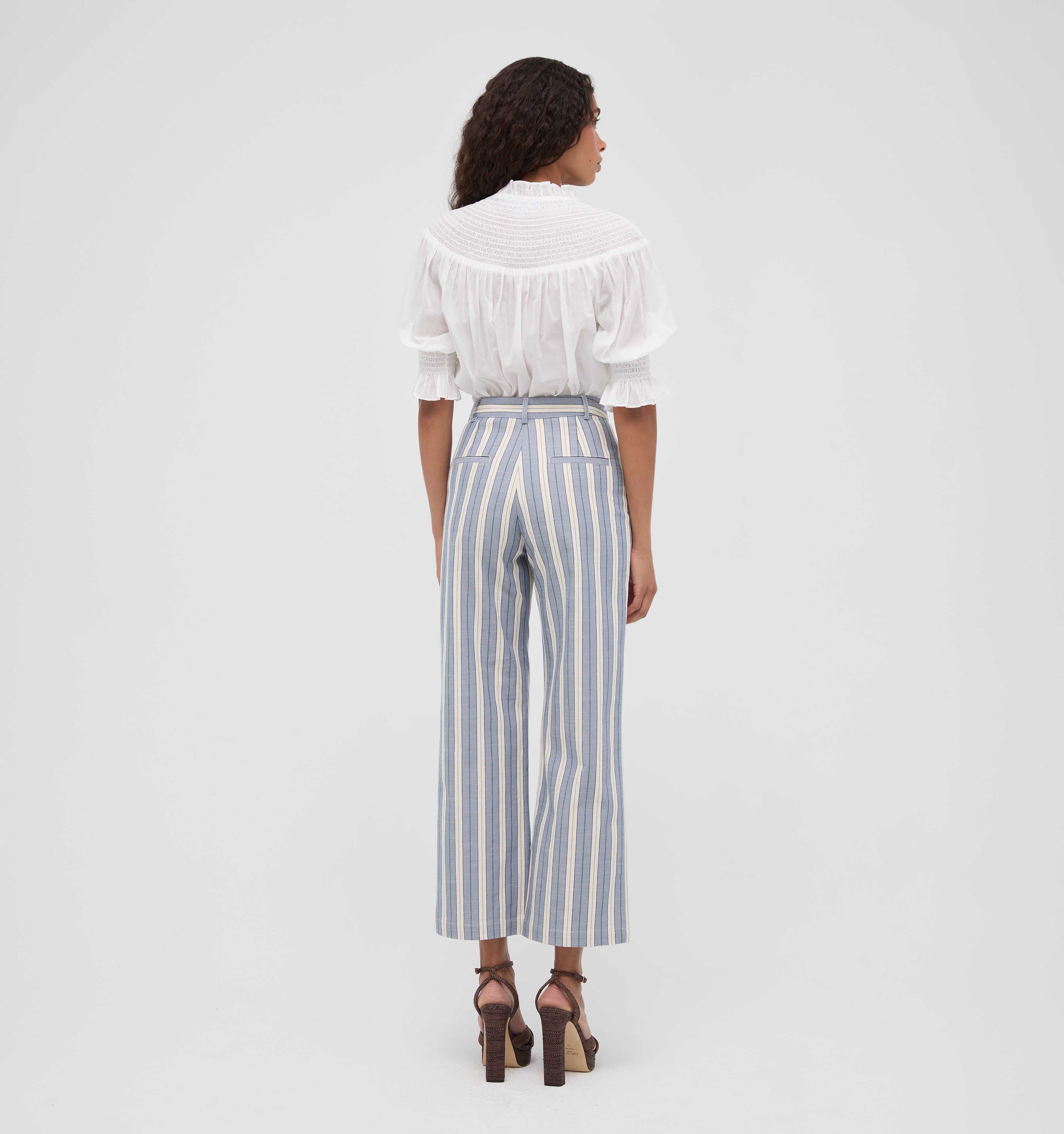 The Zinnia Top -  White
