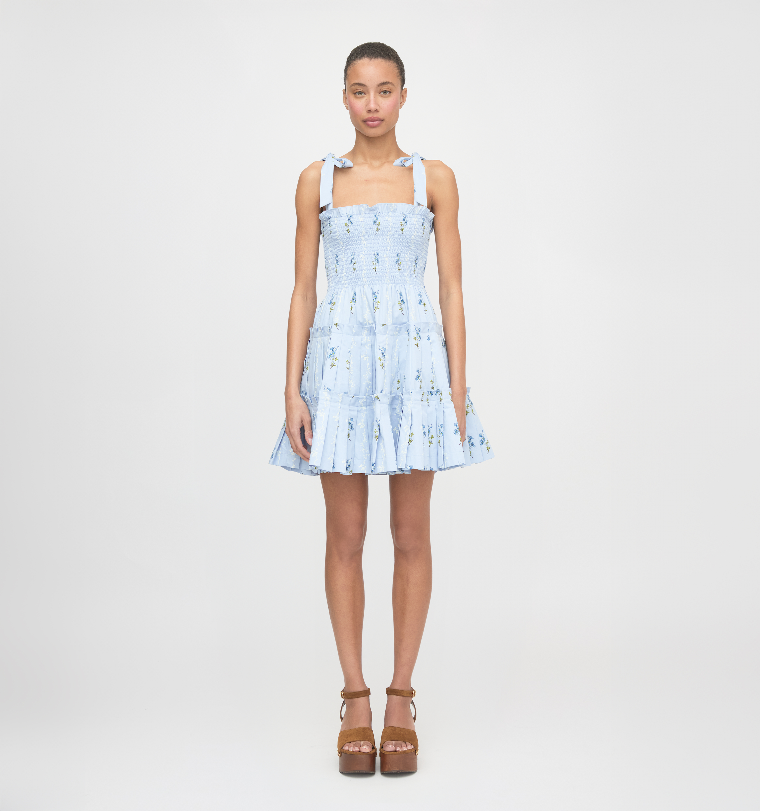 The Ribbon Charlotte Nap Dress - Bluebell Waltz
