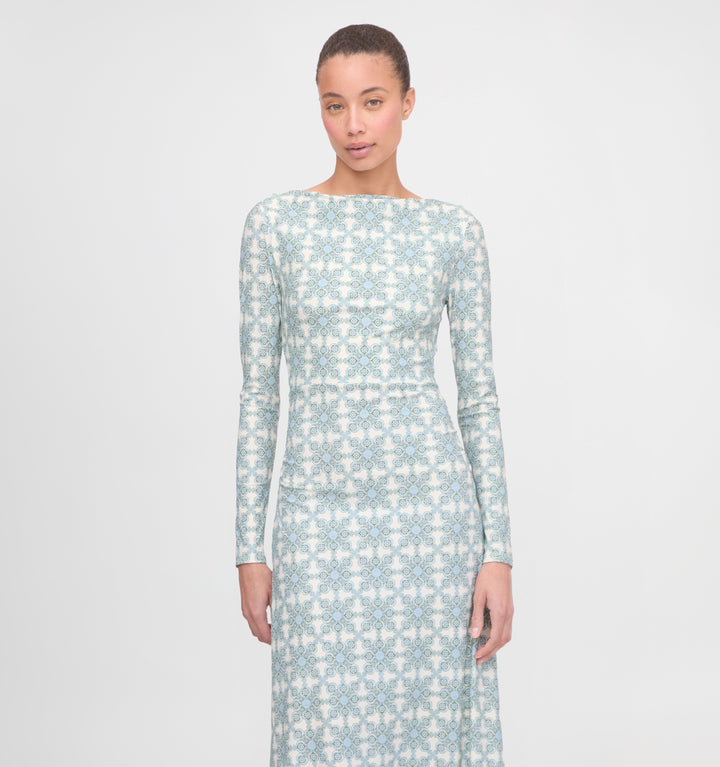 The Selene Dress - Byzantine Tile