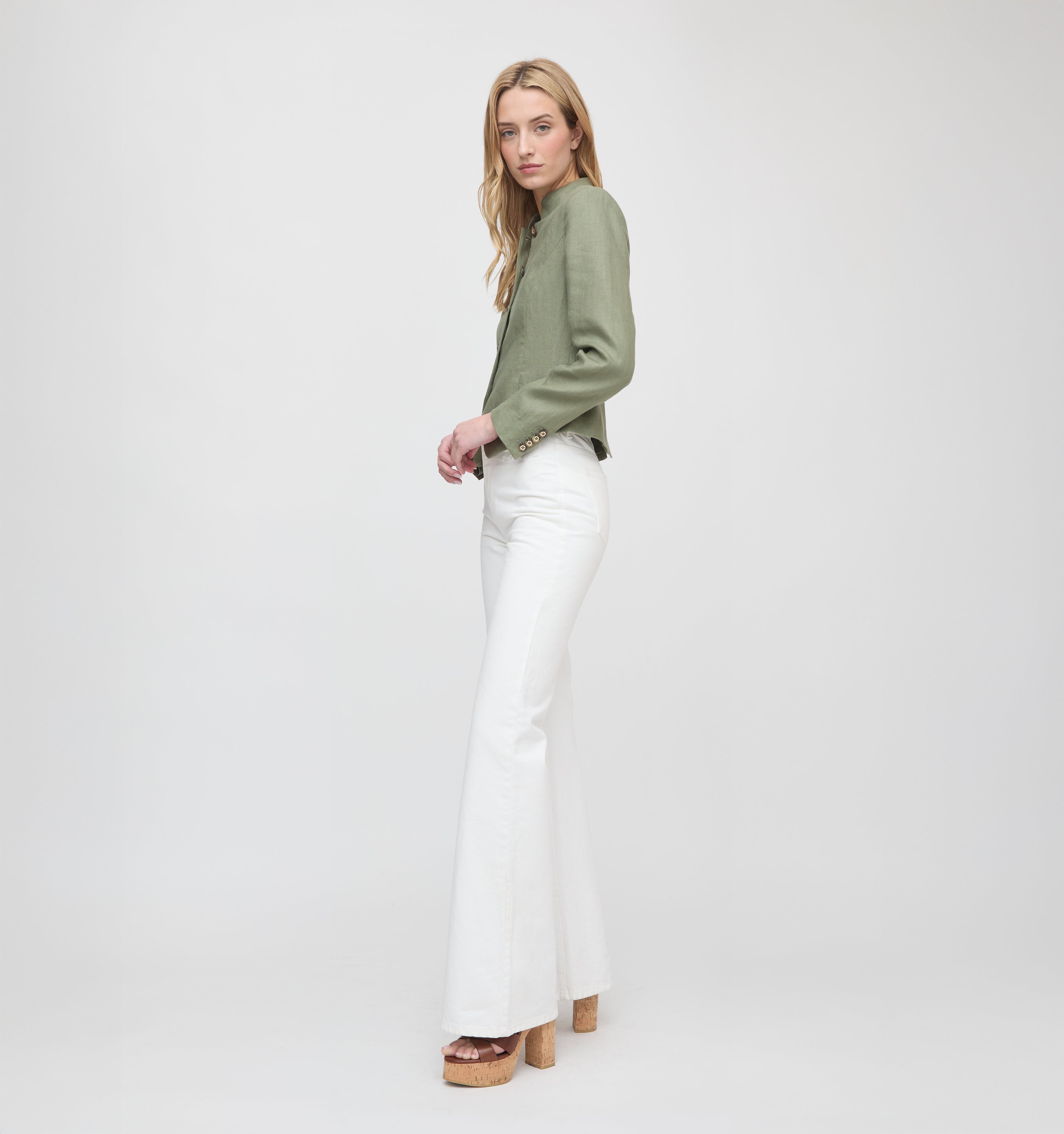 The Valerie Jacket - Olive