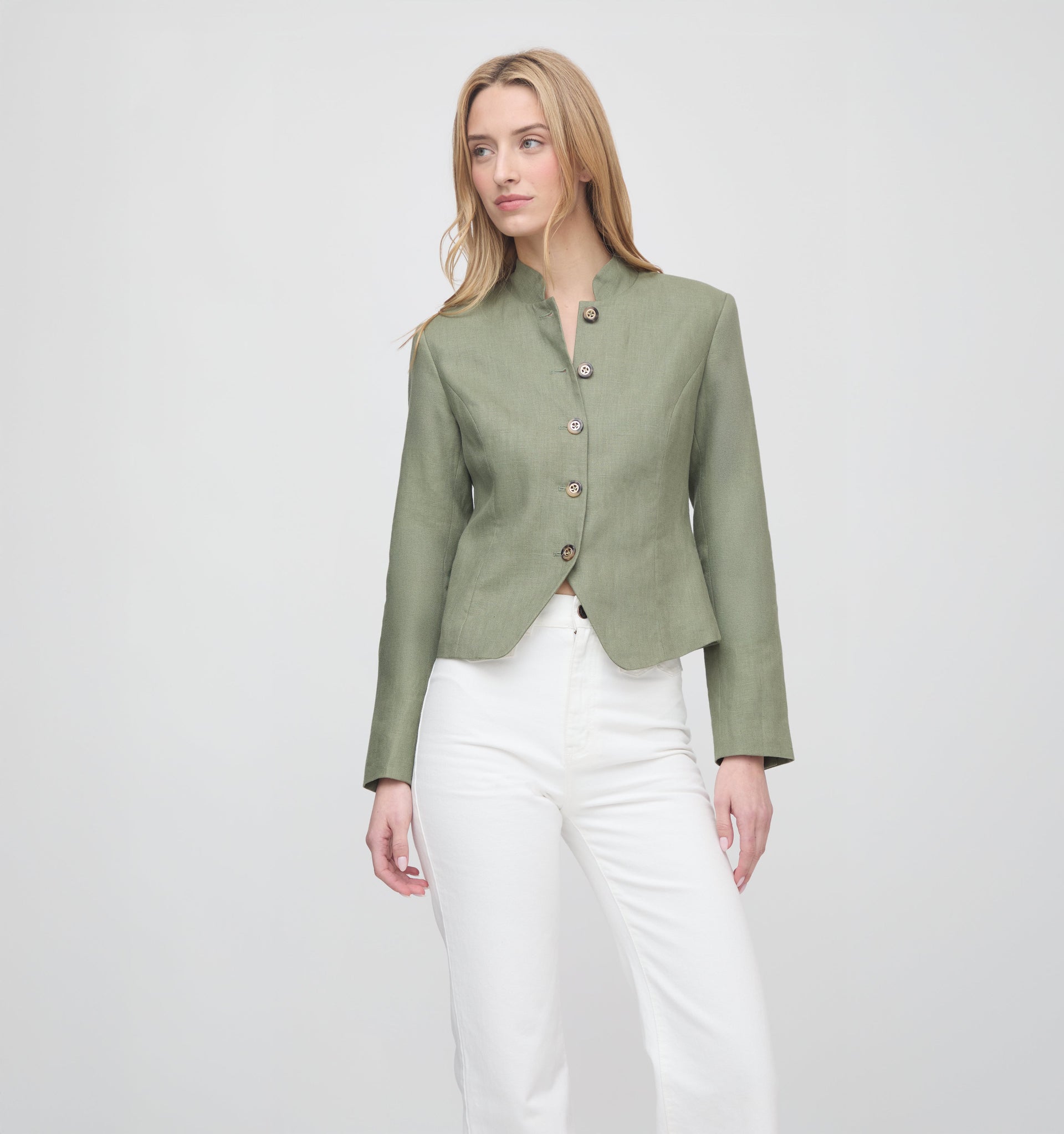 The Valerie Jacket - Olive