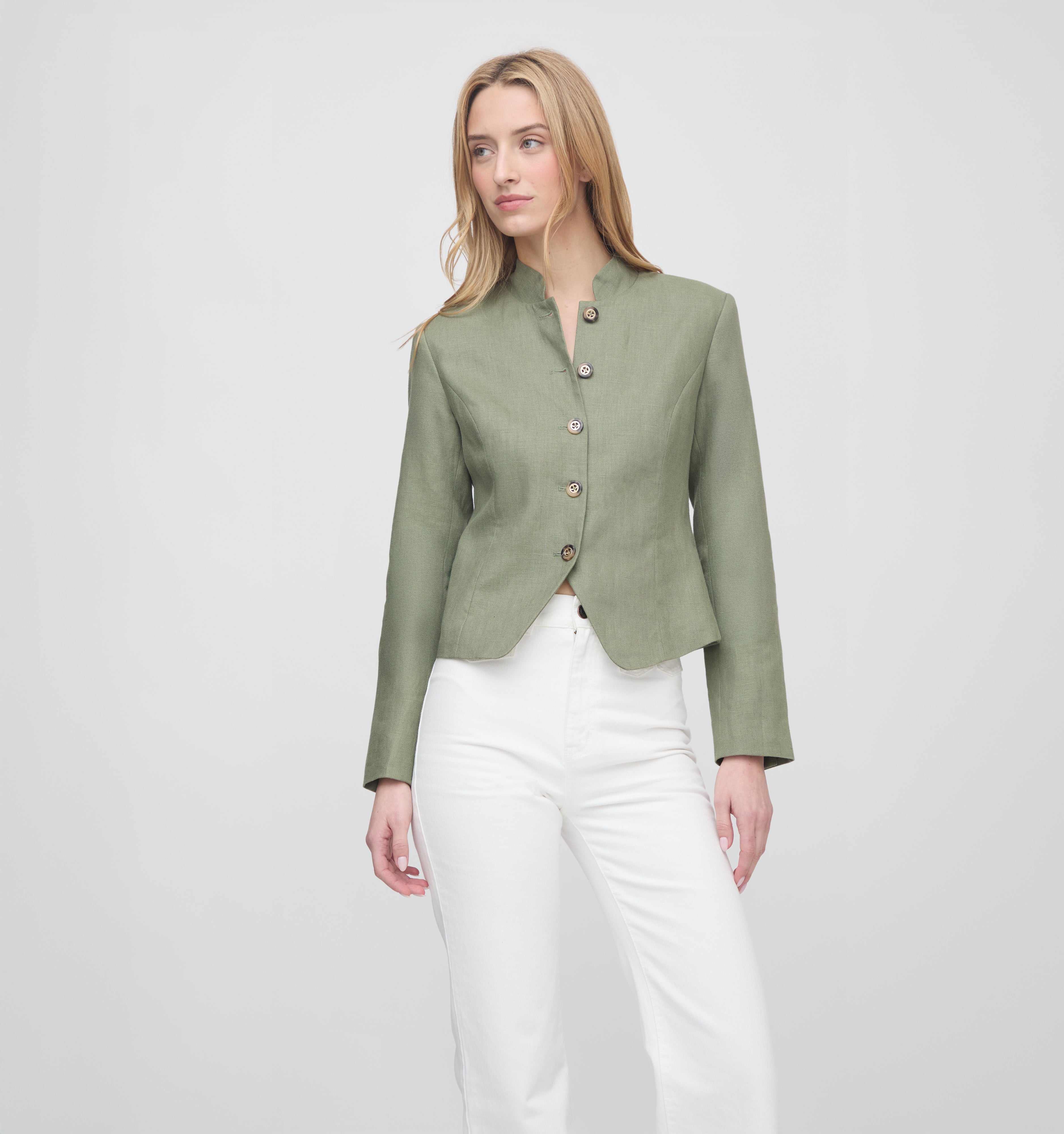 The Valerie Jacket - Olive