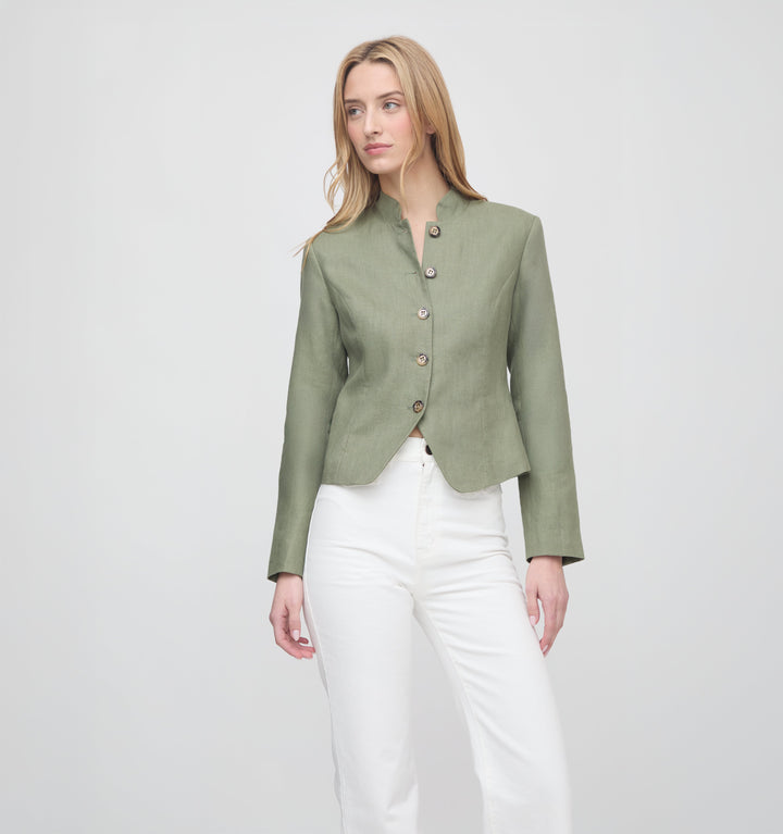 The Valerie Jacket - Olive