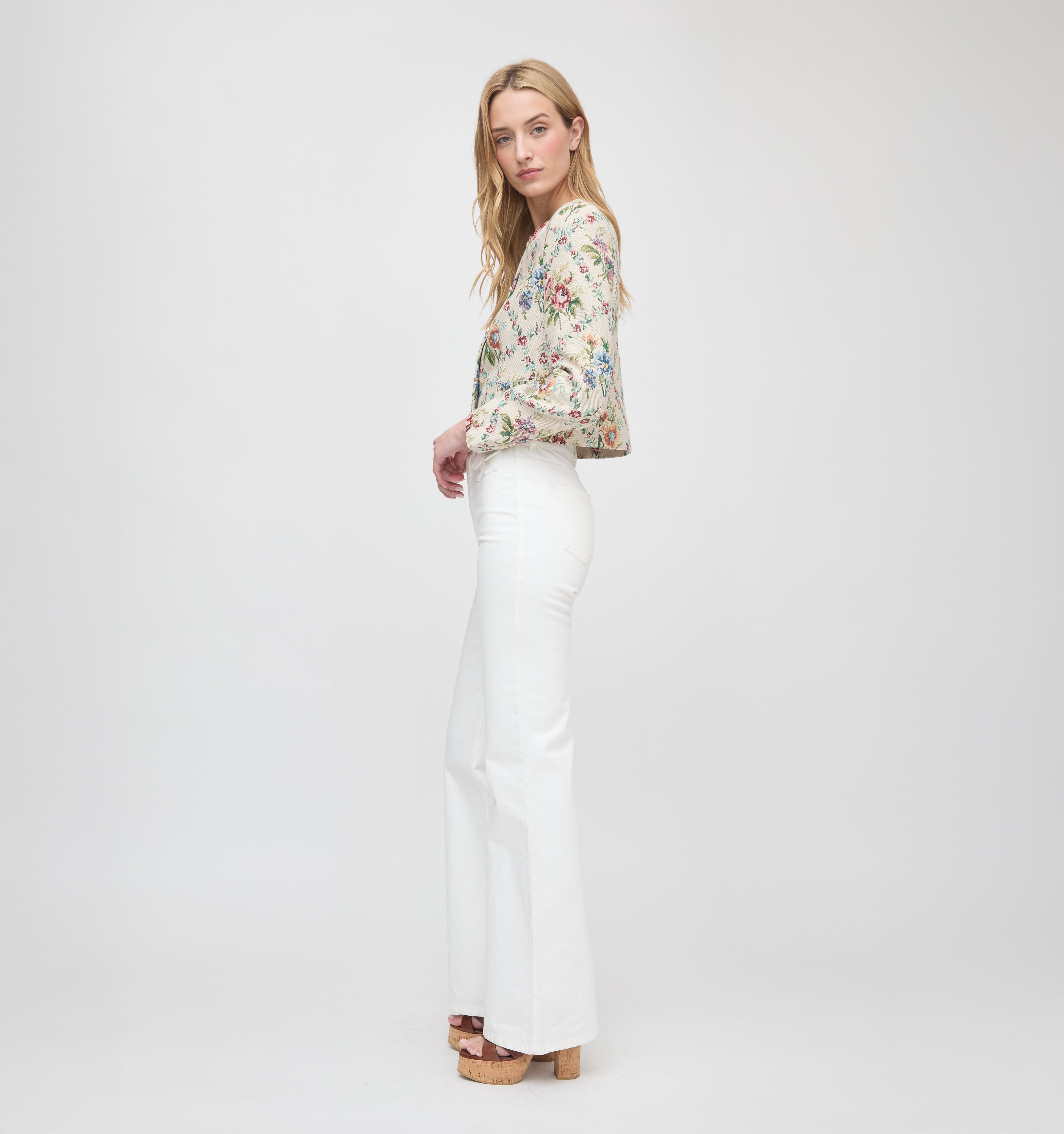 The Virginia Jacket - Tapestry Trellis Brocade