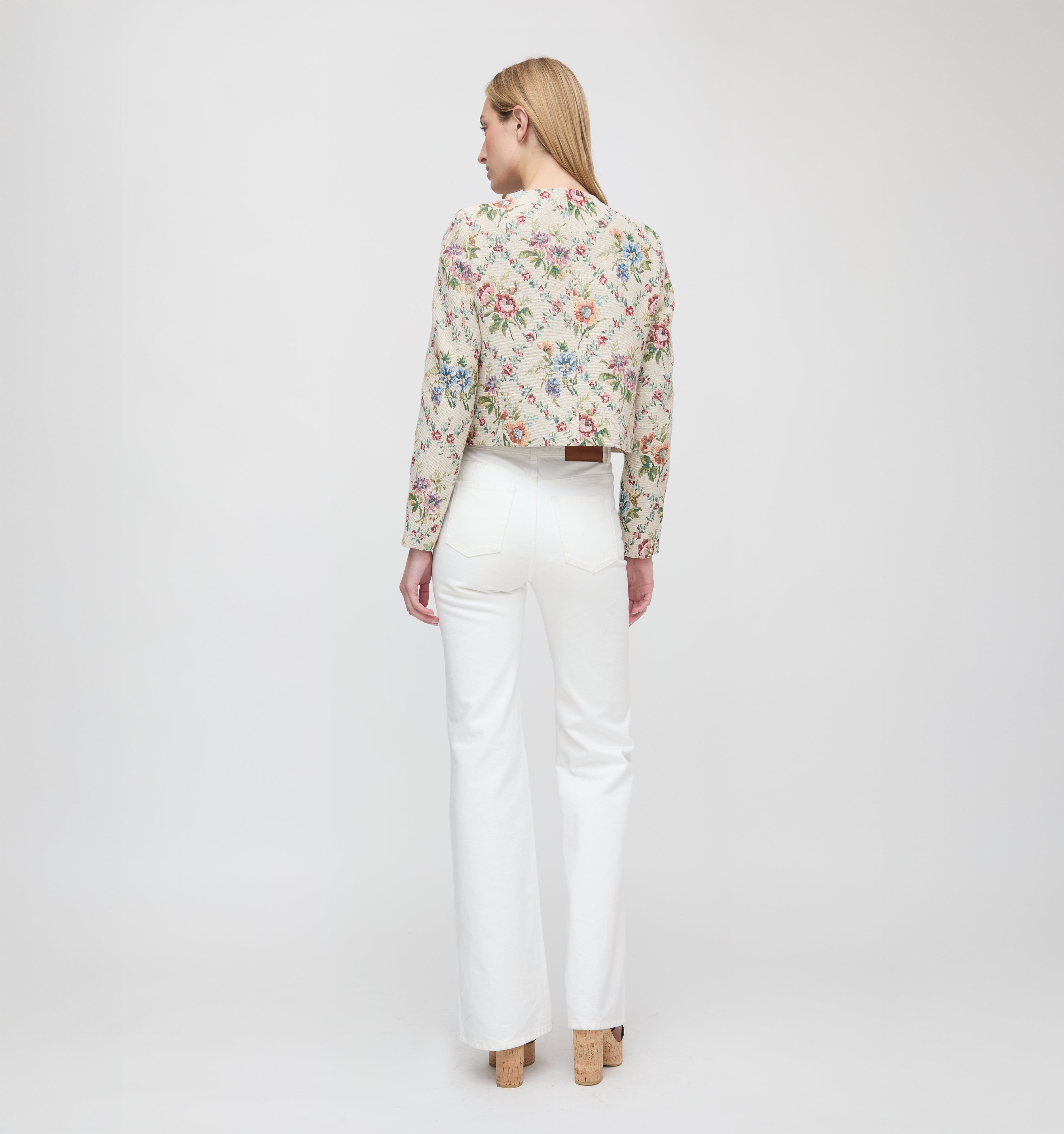 The Virginia Jacket - Tapestry Trellis Brocade