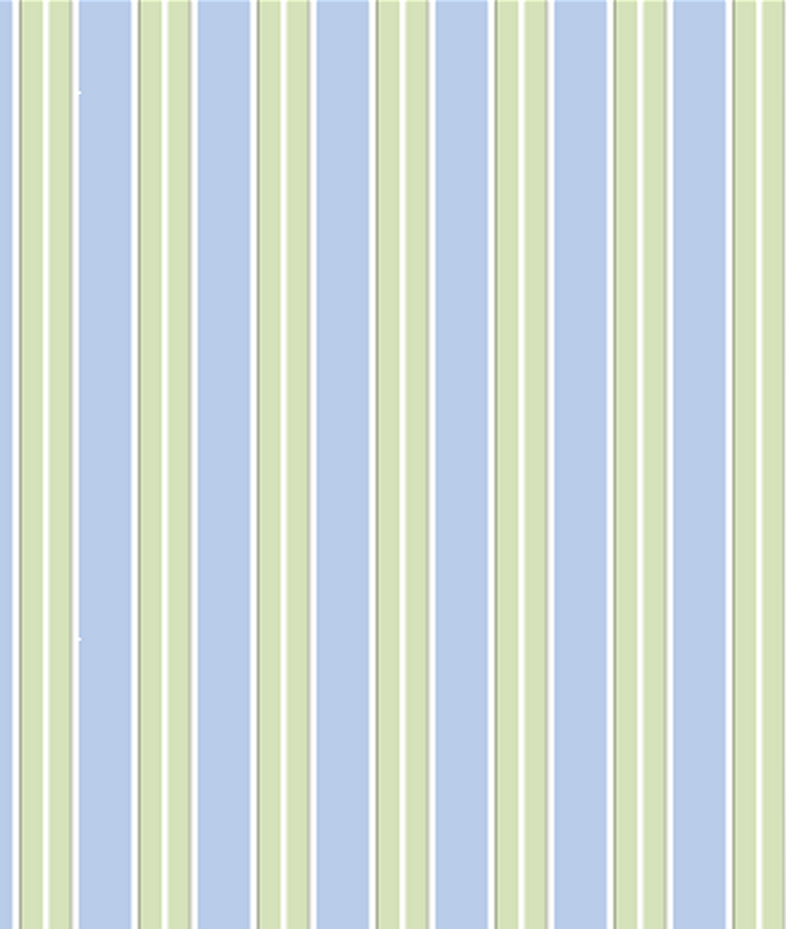 The Quilted Tote Bag - Blue/Green Stripe